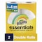 Bounty Essentials Select-A-Size Perforated Roll Paper Towels, 2 Ply, 108 Sheets, 1,188", White 80782402 - alternate 3